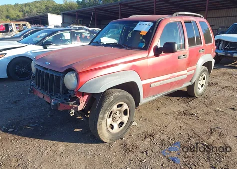 2005 Jeep Liberty Sport z USA, uszkodzony, nr VIN 1J4GK48K15W718290